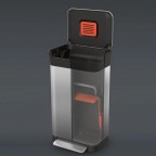 Joseph Joseph Titan Trash Compactor 20L (Stone)