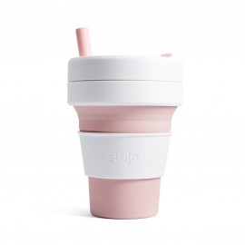 stojo Biggie 473 ml Collapsible Cup (Rose)