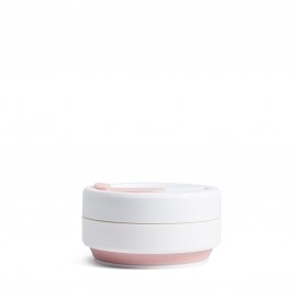 stojo Biggie 473 ml Collapsible Cup (Rose)