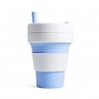 stojo Biggie 473 ml Collapsible Cup (Sky)