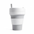 stojo Biggie 473 ml Collapsible Cup (Dove)