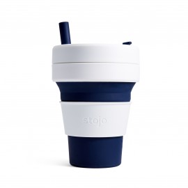 stojo Biggie 473 ml Collapsible Cup (Indigo)