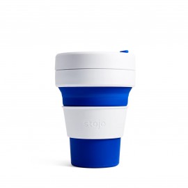 stojo Pocket 355 ml Collapsible Cup (Blue)
