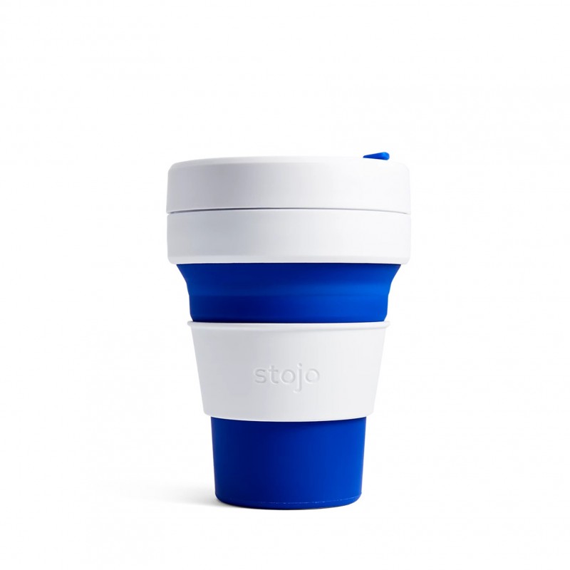 stojo Pocket 355 ml Collapsible Cup (Blue)