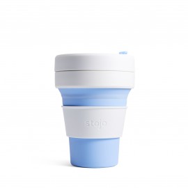 stojo Pocket 355 ml Collapsible Cup (Sky)