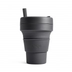stojo Biggie 473 ml Collapsible Cup (Carbon)