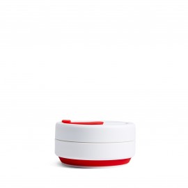stojo Pocket 355 ml Collapsible Cup (Red)