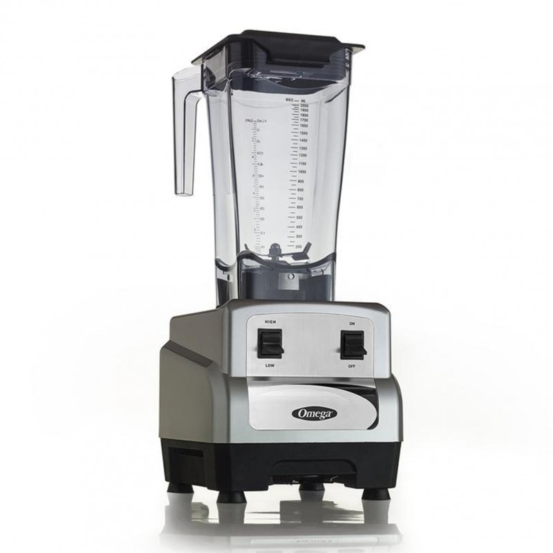 Omega 3HP Blender, High / Low Speed (BL422S Silver)