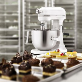 KitchenAid 6.9L Heavy Duty Bowl-Lift Stand Mixer (5KSM7590 White)