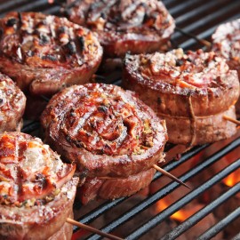 Roller Grill Electric Grill With Lava Stones (140)