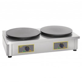Roller Grill Double And Professional Electric Crepe Maker (CDE 400)