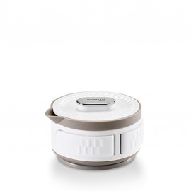 German Pool Foldable Travel Kettle (KTT-109 White+Brown)