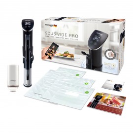 German Pool SOUS VIDE PRO Slow Cook Circulator Deluxe Set - Wi-fi Control (SVC-313W Black)