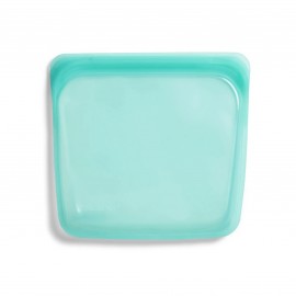 Stasher Reusable Silicone Bag (Sandwich Bag Aqua)