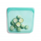 Stasher Reusable Silicone Bag (Sandwich Bag Aqua)