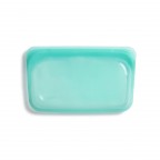 Stasher Reusable Silicone Bag (Snack Bag Aqua)