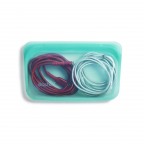 Stasher Reusable Silicone Bag (Snack Bag Aqua)