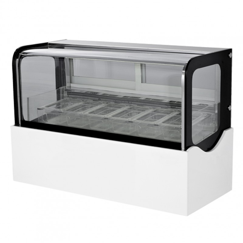 Crystal Ice Counter Showcase (QR530V)