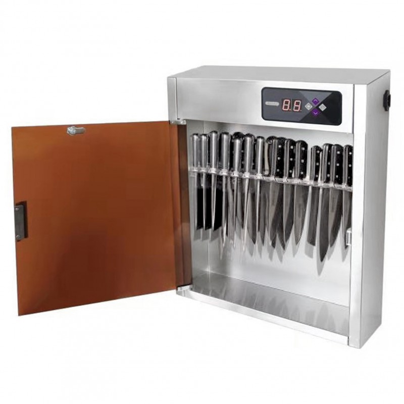 Leego Digital Knife Sterilizer - Acrylic Rack for Chef Knife (KC-501E)