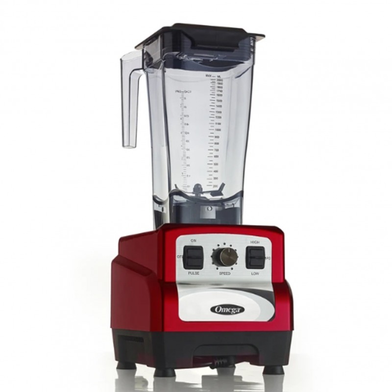 Omega 3HP Blender, Variable 10-Speed (OM6562 Red)