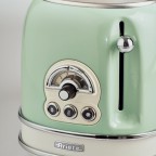 Ariete Vintage Toaster 2 Slice (0155 Green)