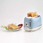 Ariete Vintage Toaster 2 Slice (0155 Blue)