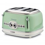Ariete Vintage Toaster 4 Slice (0156 Green)