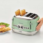 Ariete Vintage Toaster 4 Slice (0156 Green)