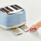 Ariete Vintage Toaster 4 Slice (0156 Blue)