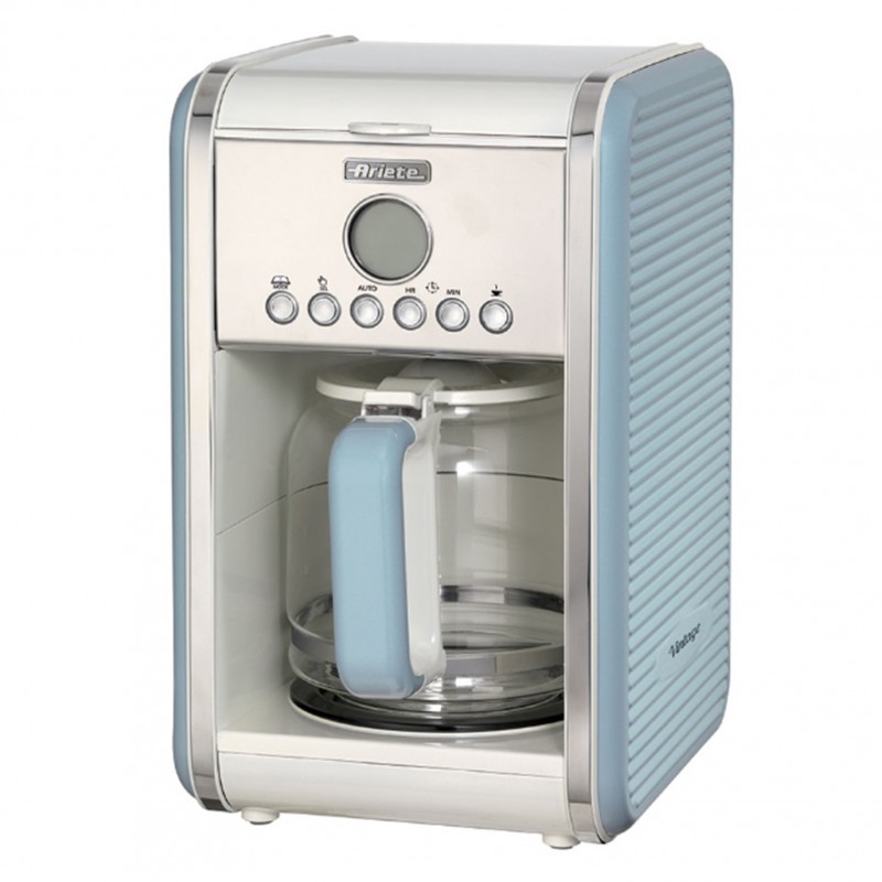Ariete Vintage Filter Coffee Machine (1342 Blue)