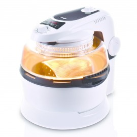 German Pool 3D Auto-Spin Healthy Air Fryer (CKF-215 White)