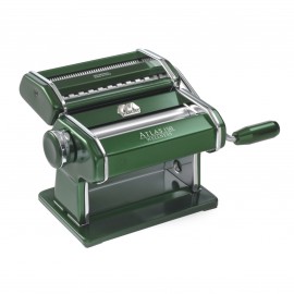 Marcato Pasta Machine - Accessories Compatible (Atlas 150 Design Green)