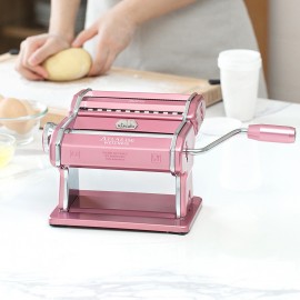 Marcato Pasta Machine - Accessories Compatible (Atlas 150 Design Pink)