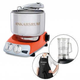 Ankarsrum Original Mixer - Discount Bundle (AKM6230 Pearl Orange)
