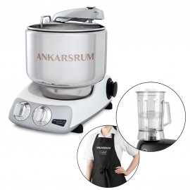 Ankarsrum Original Mixer - Discount Bundle (AKM6230 Mineral White)