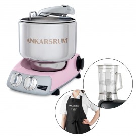 Ankarsrum Original Mixer - Discount Bundle (AKM6230 Pearl Pink)