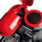 Ariete Moderna Espresso Coffee Machine with Integrated Coffee Grinder (1318 Red)