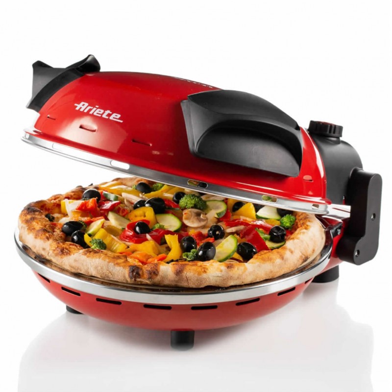Ariete Da Gennaro Electric Oven with Refractory Stone Base (0909 Red)
