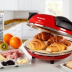 Ariete Da Gennaro Electric Oven with Refractory Stone Base (0909 Red)