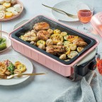 récolte Home BBQ Table Cooking Plate - Limited Edition (RBQ-1 Cherry Blossoms Pink)