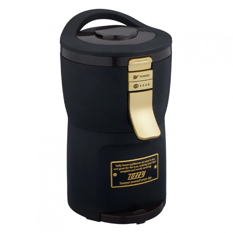 Toffy Automatic Grind Aroma Coffee Maker (K-CM7-RB Rich Black)