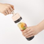 Toffy Vacuum Bottle Blender (K-BD2-SP Shell Pink)