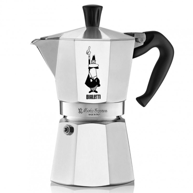 Bialetti Moka Express - 6 Cups (Aluminium)