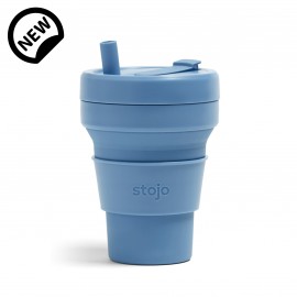 stojo Biggie 473 ml Collapsible Cup (Steel)