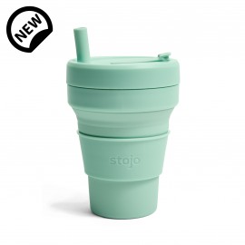 stojo Biggie 473 ml Collapsible Cup (Seafoam)