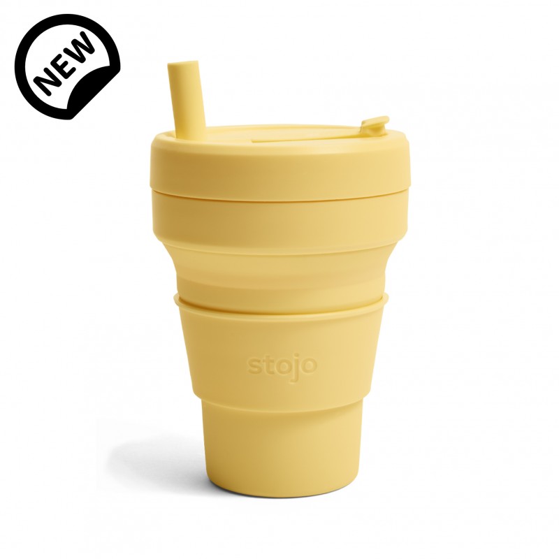 stojo Biggie 473 ml Collapsible Cup (Mimosa)