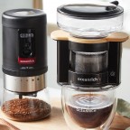 Oceanrich USB Rechargeable Electric Coffee Ginder (G1 Black)