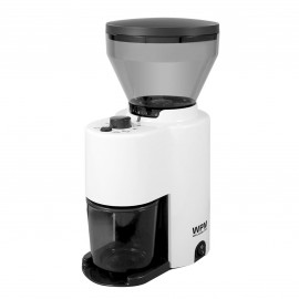 WPM Conical Burr Coffee Grinder With Timer (ZD-10T White)