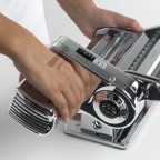 Marcato Electric Pasta Machine - Accessories Compatible (Atlasmotor Silver)