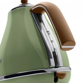 DeLonghi Icona Vintage Series Water Kettle (KBOV2000 Olivia Green)